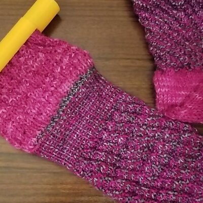 Knitting Project Tube