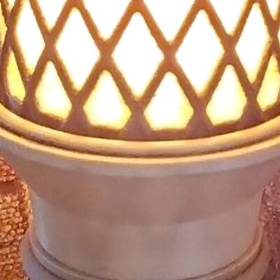 Flame Bulb Desktop Lamp