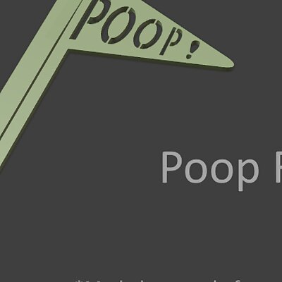 Poop Flag