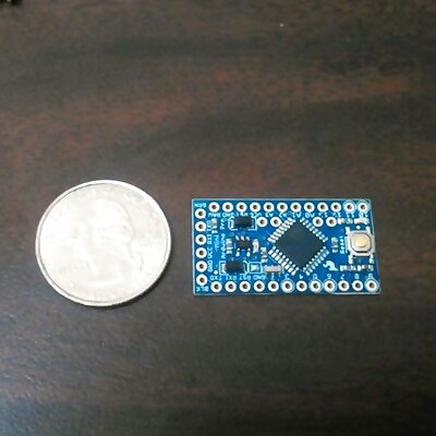 Arduino Pro Mini FTDI card holder