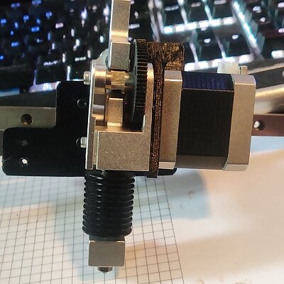 Linear Rail Ender 3 Direct Drive Mount for E3D Titan extruder and V6 hotend