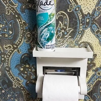Toilet Paper Extender with frame