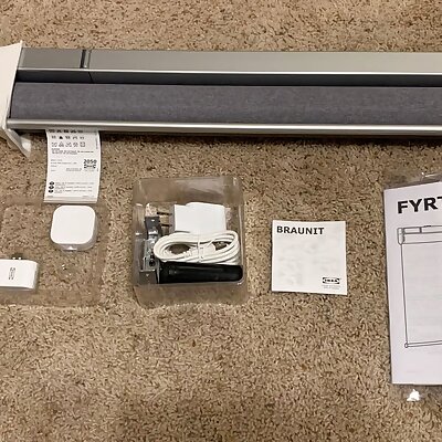 IKEA Fyrtur Blind Brackets  Automate Any Window Size