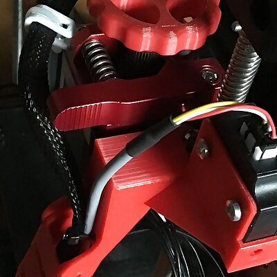 Ender 3 Cable Chain Ebracket mount with Filament sensor