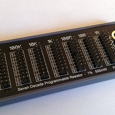 Gerry Sweeneys Seven Decade Programmable Resistor Box