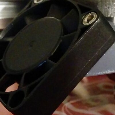 Cooling fan bracket for Makerfarm Prusa I3V