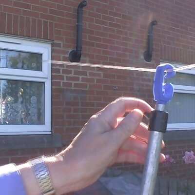 Washing Line Pole Hook Replacement 3D Print