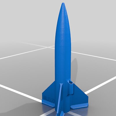 Table Topper Functional Model Rocket