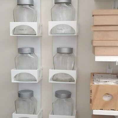 Small Objects Organizer with Coffee Packaging