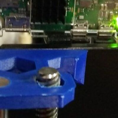 Pi Zero acrylic case bracket Prusa Mk23