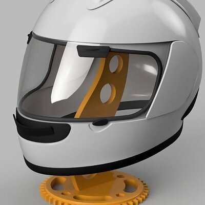 Bike helmet stand