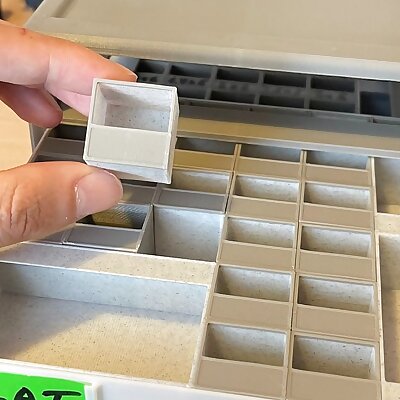 Stackable Modular Screw Box  Organizer