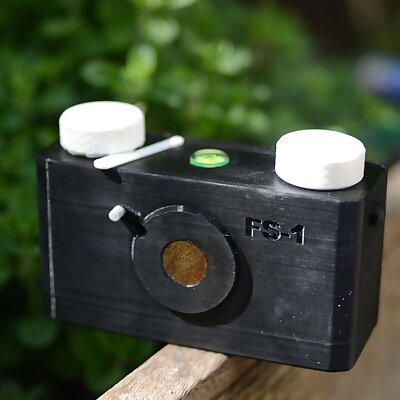 3D printed pinhole camera