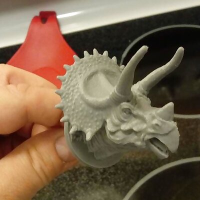 Triceratops drawer handle