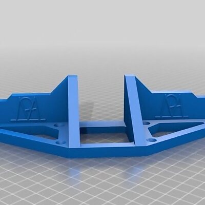 ANET A8 FRONT FRAME BRACE LOWER ALLTHREAD HOLES