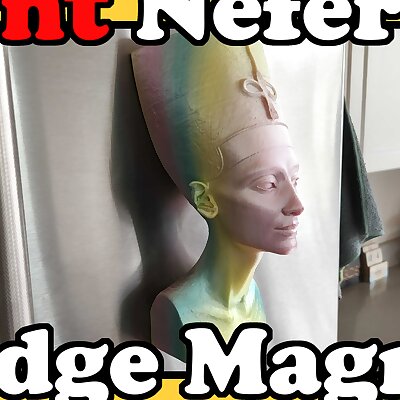 Giant Nefertiti Fridge Magnet