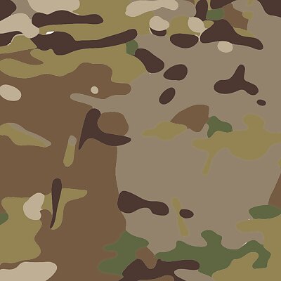 Camouflage Stencil Set