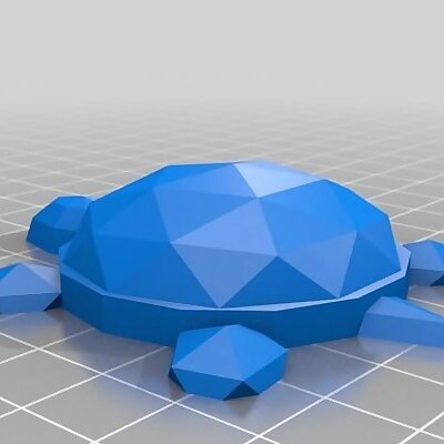 Low Poly Desk Turtle