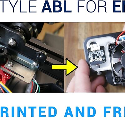 Ender 35CR10 auto bed leveling system inspired by CR6