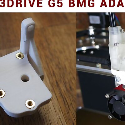 Flex3drive G5 to Bondtech BMG  E3D V6 adaptor