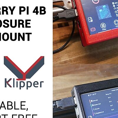 GoodTFT 5  Pi 4B enclosure and mounting