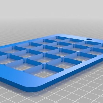 My Customized  3D Printable Keyguard for Gridbased Freeform and Hybrid AAC Apps on Tablets