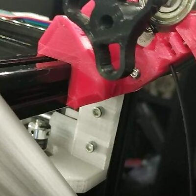 Angled Bowden Extruder Mount