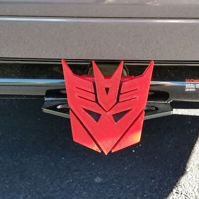 Transformers Hitch Cover with Tabs