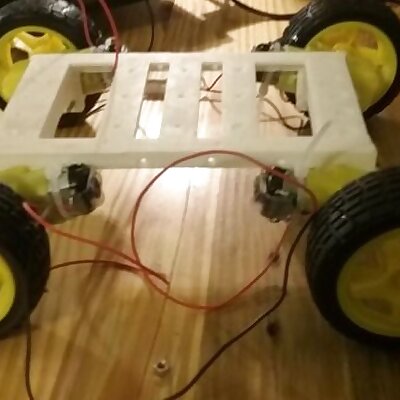 yellow hobby motor build platform