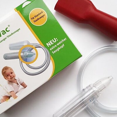 AngelVac Nasensauger Adapter für Handstaubsauger nasal aspirator adapter for hand vacuum cleaner