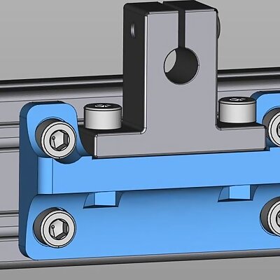 SK8 linear rail shaft adapter  holder for 2040 aluminium profile