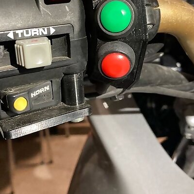 Horn guard for Africa Twin XRV 750 RD07