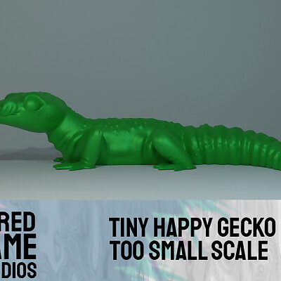 Tiny Happy Gecko