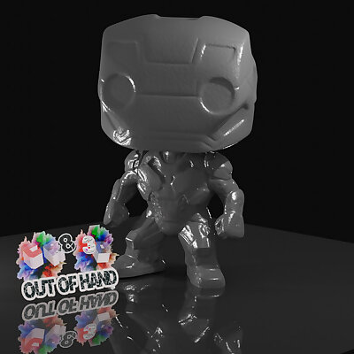 Ironman  A pop Culture and inspired Funko pop style model