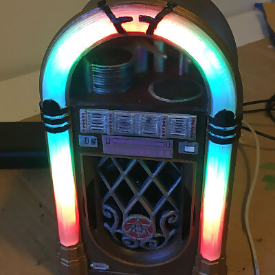 Jukebox with Neopixels lights