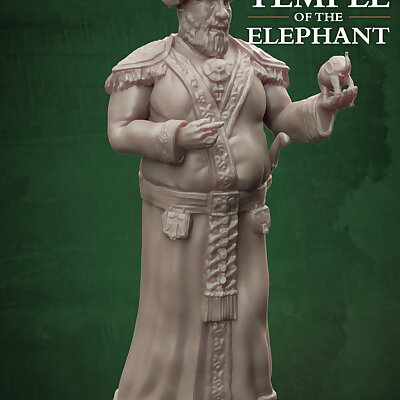 Merchant with Eleplant Statuette