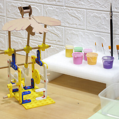 Modular 3D printer Bird automata