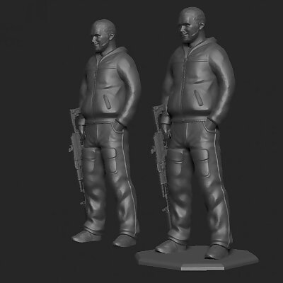 Escape From Tarkov Reshala 3D Print figuer