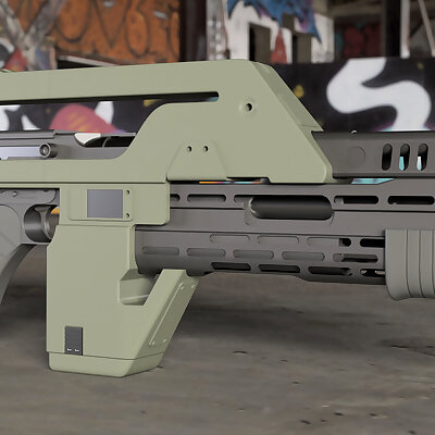 Aliens Pulse Rifle M41A  Moving Parts!