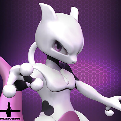 mewtwo figure 3d
