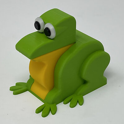 A 3D Printed Simple Mechanical Frog