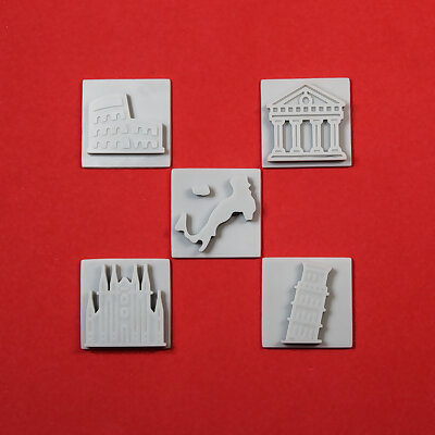 ITALY EMBOSSERS POLYMER STAMPS FOR CLAY  HOBBIES