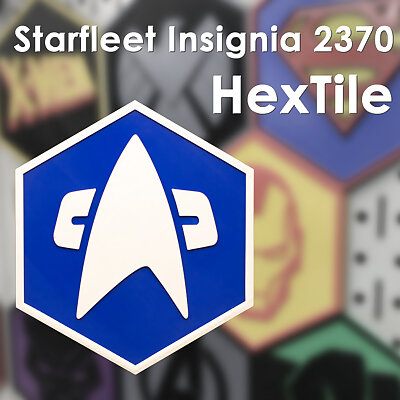 Starfleet Insignia 2370 HexTile