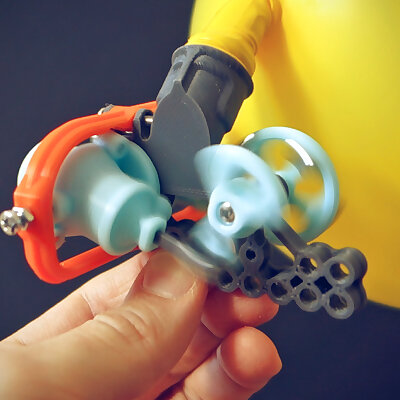 Oscillating Cylinder Motor for LEGO