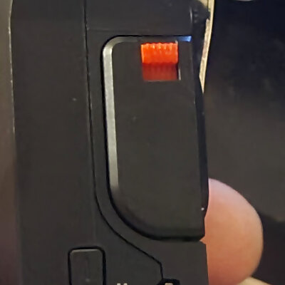 Zoom F1 Digital Recorder Clip Battery Door Updated