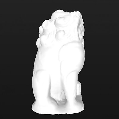 STONE LION GENERATED BY REVOPOINT POP