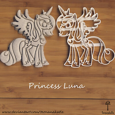 Princess Luna Cookie Cutter My little pony
