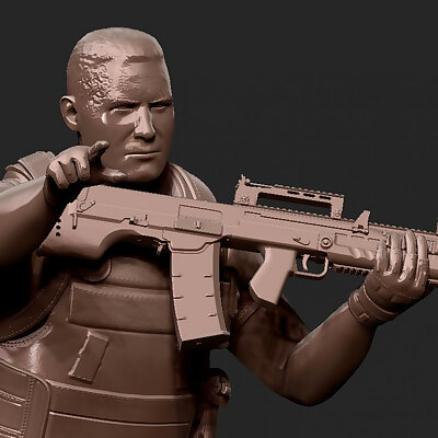 Escape from Tarkov Glukhar 3D Print figuer