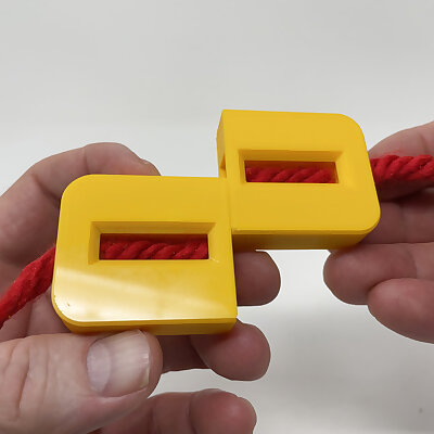 3D Printed Rope Puzzler