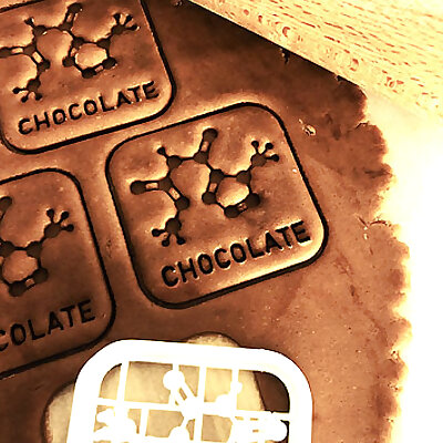 Chemistry Cookie Cutter  Chocolate Molecule